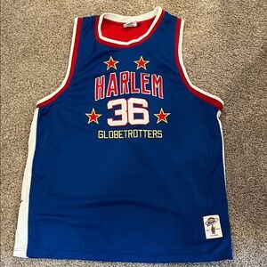 FUBU Harlem globetrotters Red and Blue Jersey